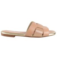 Tamanco Moleca 5435.553 (34-39) - Nude Dourado 102956 