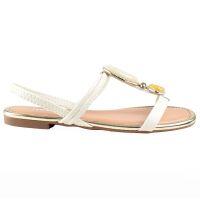 Sandália Moleca 5435.560 (34-39) - Branco Off 35312