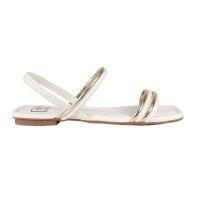 Sandália Moleca 5462.111 (34-39) - Branco Off Dourado 35499