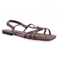 Sandália Moleca 5462.147 (34-39) - Chocolate Dourado 103469 