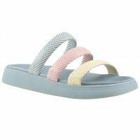 Tamanco Moleca 5469.146 (34-39) - Azul Sky Branco Rosa 104921 