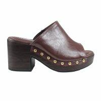 Tamanco Moleca 5549.107 (34-39) - Chocolate 101321 