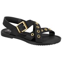 Sandália Moleca 5555.203 (34-39) - Preto 15745