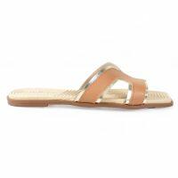 Tamanco Moleca 5558.101 (34-39) - Dourado Camel 96340 