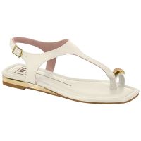 Sandália Moleca 5559.103 (34-39) - Branco Off 35312
