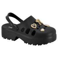 Babuche Moleca 5563.101 (34-39) - Preto 15745