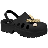 Babuche Moleca 5563.104 (34-39) - Preto 15745