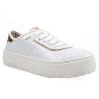 Tênis Moleca 5658.539 (34-39) - Branco Dourado 17165