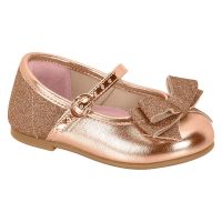 Sapatilha Molekinha 2106.1043 (17-25) -  Ouro Rosado 23146