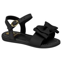 Sand&aacute;lia Molekinha 2114.275 (17-25) - Preto 15745 