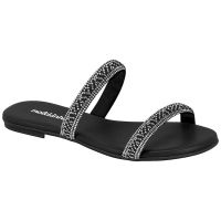 Tamanco Molekinha 2371.102 (25-34) - Preto Preto Cristal 102533 