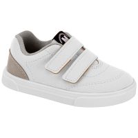 T&ecirc;nis Molekinho 2133.193 (19-26) - Branco Cinza 73207