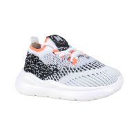 Tênis Molekinho 2641.104 (19-26) - Branco Preto Laranja 103455 