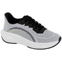 T&ecirc;nis Molekinho 2869.107 (27-36) - Cinza Claro Preto Amarelo 106358 