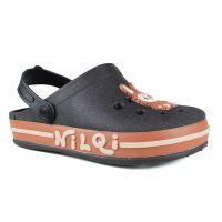 Babuche Nilqi Labu 070.17.4 (21-32) - Preto 