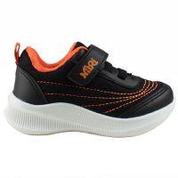 Tênis Nilqi 233.01 (22-27)  - Preto Laranja 71 