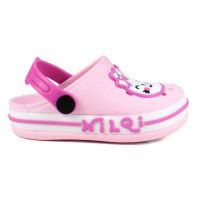 Babuche Nilqi Revirão Gato de Laço 070.4.1 (25-32) - Rosa  