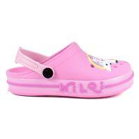 Babuche Nilqi Unicórnio Arco Iris 070.11.0 (25-32) - Pink