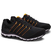 Tênis Olympikus Dynamic (38-43) Cx c/ 6 pares - Preto Laranja 343