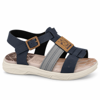 Sandália Molekinho 2140.750 (19-26) - Marinho/Cinza 72436