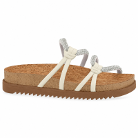 Tamanco Moleca 5500.311 (34-39) - Branco Off/Cristal 91295