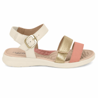 Sandália Modare 7174.127 (34-39) - Branco Off Dourado Pêssego 110272 