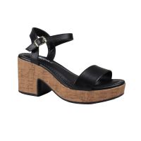 Sandália Moleca 5549.102 (34-39) - Preto Natural 23301 