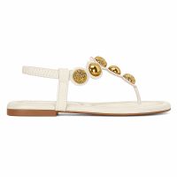 Sand&aacute;lia Moleca 5570.104 (34-39) - Branco Off 35312 Ana Castela