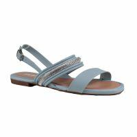 Sandália Moleca 5435.554 (34-39) - Azul Sky Branco Off  105522 