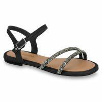 Sandália Molekinha 2157.1203 (25-34) - Preto Cristal 94013