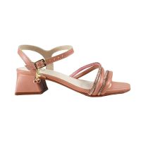 Sandália Molekinha 2347.127 (29-36) - Nude Rosa Dourado 100120