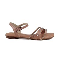 Sandália Molekinha 2354.118 (26-36) - Nude Rosa Dourado Ouro 10120 