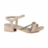 Sandália Ramarim 2448251 (34-39) - Jeans Plus Almond 0001