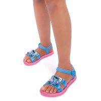 Sandália Stitch Pet Shop 23321 (29-33) Cx c/6 Pares - Rosa Azul BN463