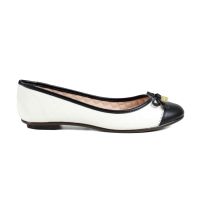 Sapatilha Moleca 5027.1407 (34-39) - Branco Off Preto 35423