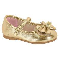 Sapatilha Molekinha 2106.1062 (17-24) - Dourado 30579.66
