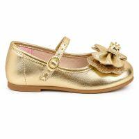 Sapatilha Molekinha 2106.1062 (17-24) - Dourado 30579.66