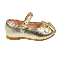 Sapatilha Molekinha 2106.1065 (18-25) - Dourado 66 