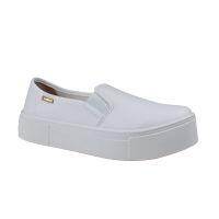 Tênis Slip-On Moleca 5658.530 (34-39) - Branco 16072 