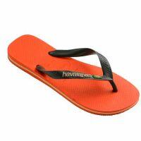 Havaianas Brasil Logo (27/28) - Laranja Sunset 5568