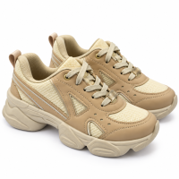 Tênis Chunky Nilqi 238.02 (28-34) - Nude 02
