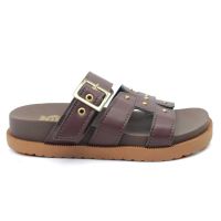 Tamanco Birken Nilqi Fivela 210.4.60 (28-34) - Cravo Café