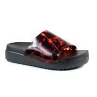 Tamanco Zaxy Print Up Ad 19245 (33/40) - Preto/Tartaruga BO245