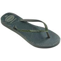 Havaianas Slim Glitter Edge (35-40) - Verde Olive 4896
