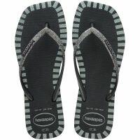 Chinelo Havaianas Slim Square Glitter Contour Feminino