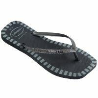 Chinelo Havaianas Slim Square Glitter Contour Feminino