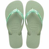 Chinelo Havaianas Top Glitter Neon Feminino