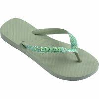 Chinelo Havaianas Top Glitter Neon Feminino