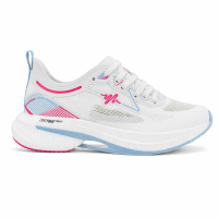 T&ecirc;nis Actvitta 4859.101 (34-39) - Branco Azul Claro Pink 108038 
