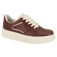 T&ecirc;nis Beira Rio 4305.124 (34-39) - Chocolate Branco Off 105575 